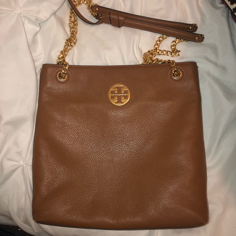 Tory Burch Brown Leather Purse